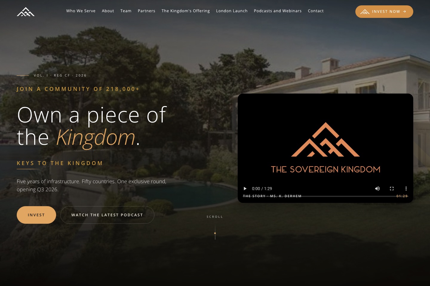 The Sovereign Kingdom work by RaiseLaunch